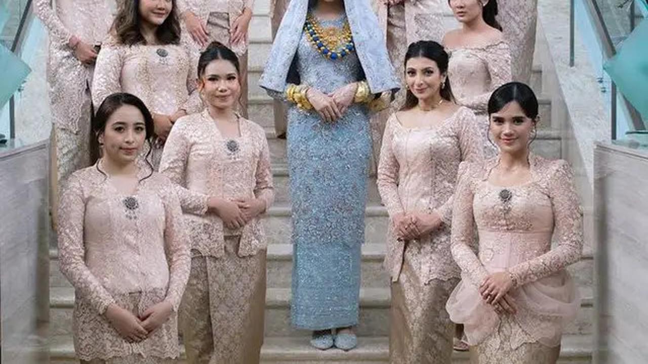 6 Potret Audi Marissa di Pernikahan Ochi Rosdiana, Serasi denganAnthonyXie
