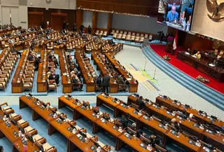 Rapat paripurna ke-2 DPR masa sidang I 2026-2027. (Foto: Liputan6.com/Delvira Hutabarat).