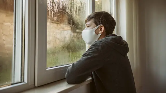 ilustrasi isolasi mandiri