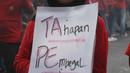 Pengunjuk rasa menilai Tapera merupakan perampokan uang rakyat dengan gaya baru. (Liputan6.com/Angga Yuniar)