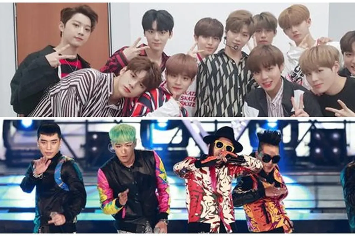 [Bintang] Wanna One Kalahkan BigBang di Music Core