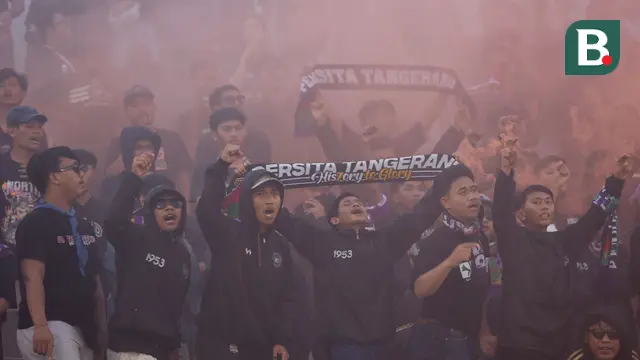 Foto: Suka Cita Pendekar Cisadane Selamat dari Degradasi Liga 1, Persita Tangerang Bungkam Bali United