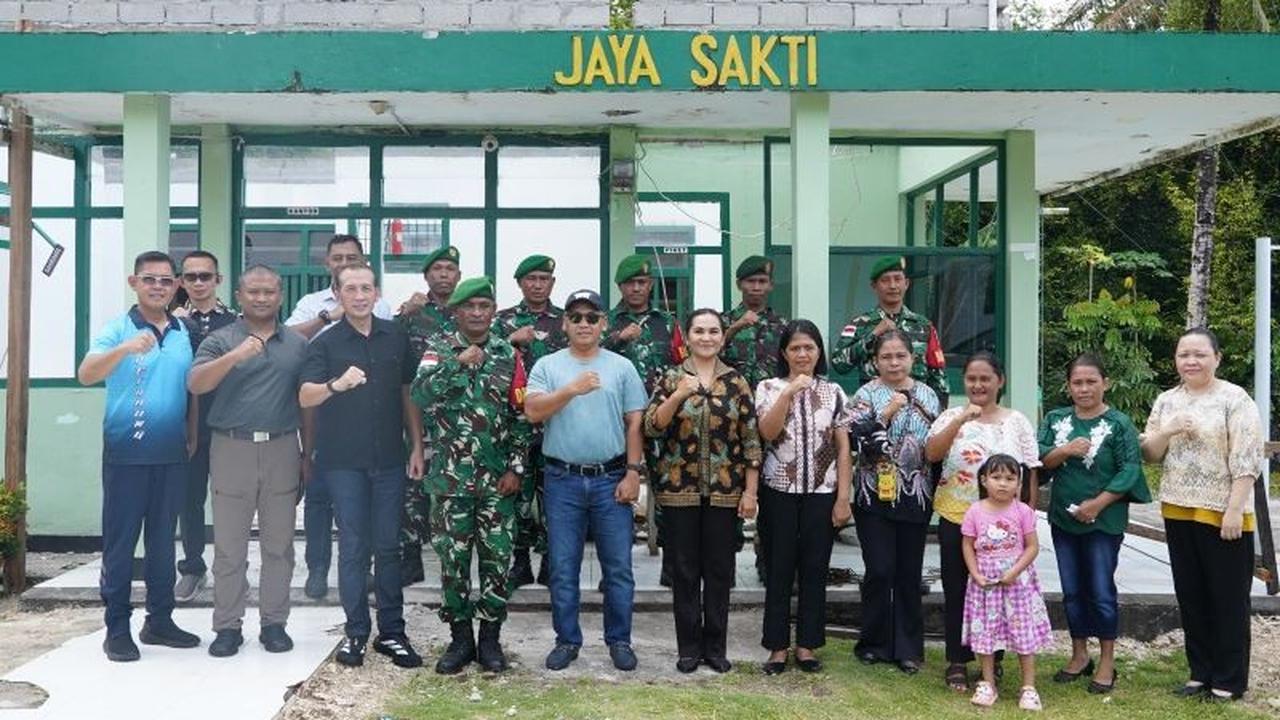 Pangdam XIII/Merdeka Motivasi Prajurit di Wilayah Perbatasan Talaud untuk Profesionalisme