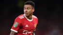 Jesse Lingard mampu tampil apik saat dipinjamkan ke West Ham pada tahun lalu dengan mencetak 9 gol dan 4 assist dalam 16 penampilannya. Sekembalinya ke Old Trafford, Lingard malah jarang dimainkan oleh Ole. Hasilnya, ia hanya mampu mencetak 2 gol dan 1 assist dalam 9 pertandingan. (AFP/Oli Scarff)