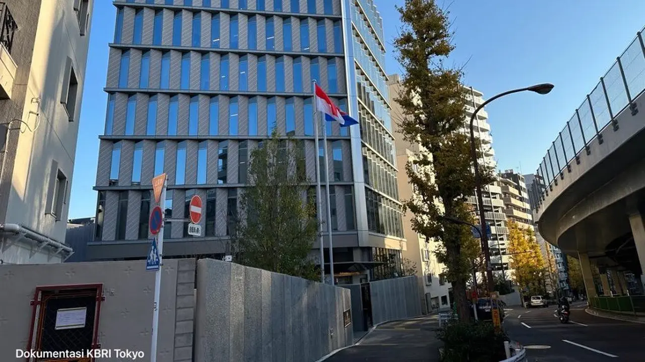 Gedung KBRI Tokyo.