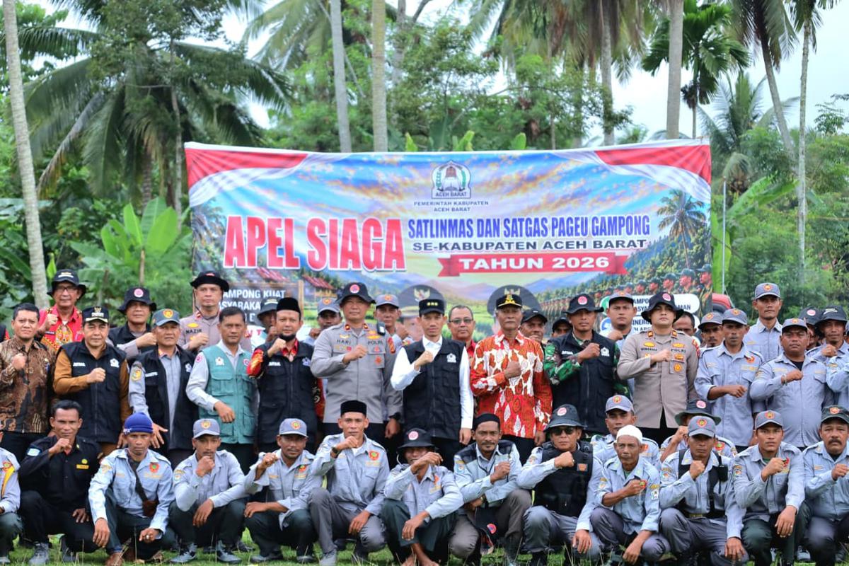 Bupati Aceh Barat Dorong Satgas Pageu Gampong Jadi Ujung Tombak di Desa 