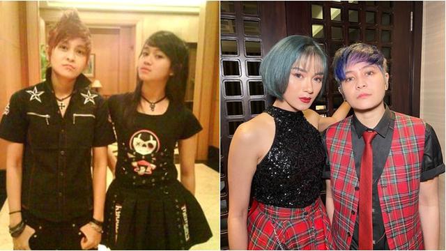 Potret Lawas Seleb Dengan Gaya Rambut Emo