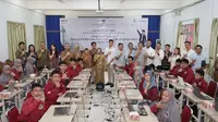 Amazon Web Service (AWS) bersama dengan dinas sosial DKI Jakarta serta forum Corporate Social Responsibility (CSR) DKI menggelar pelatihan pembuatan situs internet bagi kalangan berkebutuhan khusus. (Liputan6.com/ist)