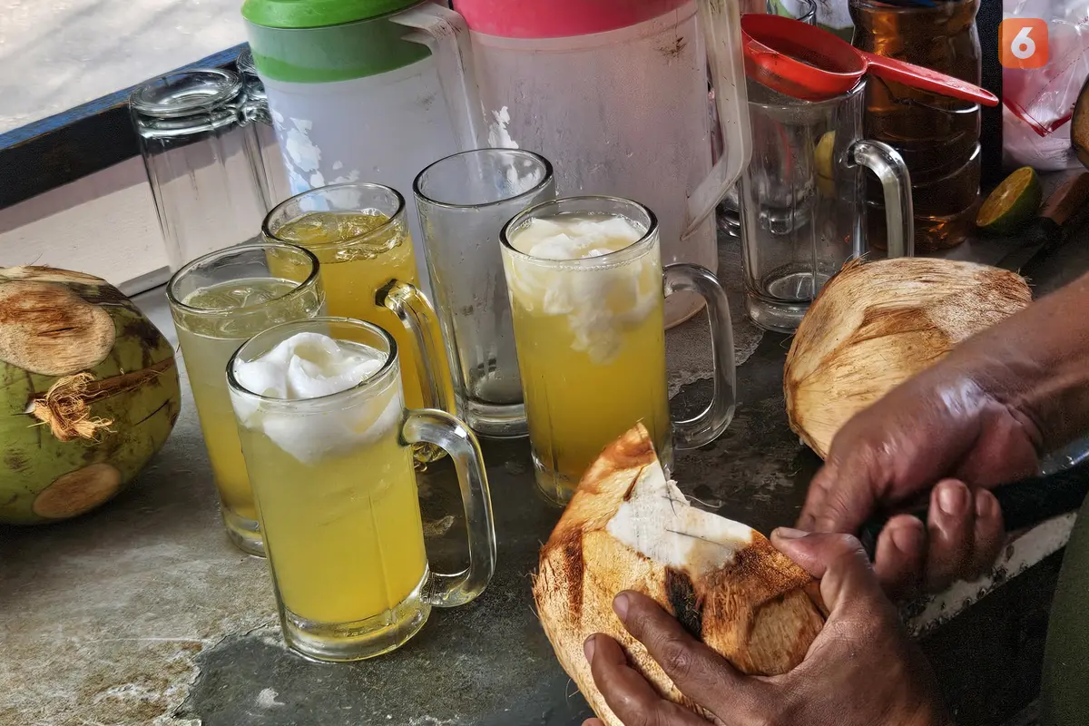 Air Kelapa (Foto: Aditya Eka Prawira/Liputan6.com)