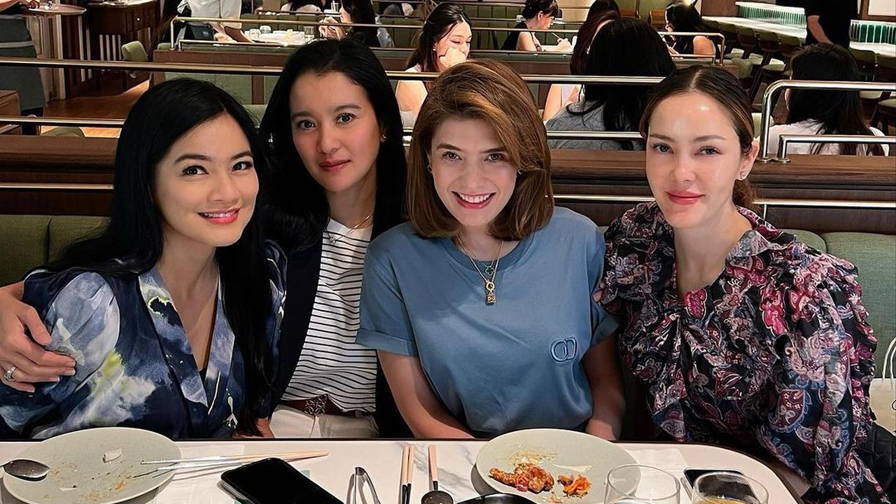 7 Potret Titi Kamal, Marcella Zalianty sampai Cathy Sharon Kumpul Bareng, Usia Sudah 40-an Awet Muda Semua