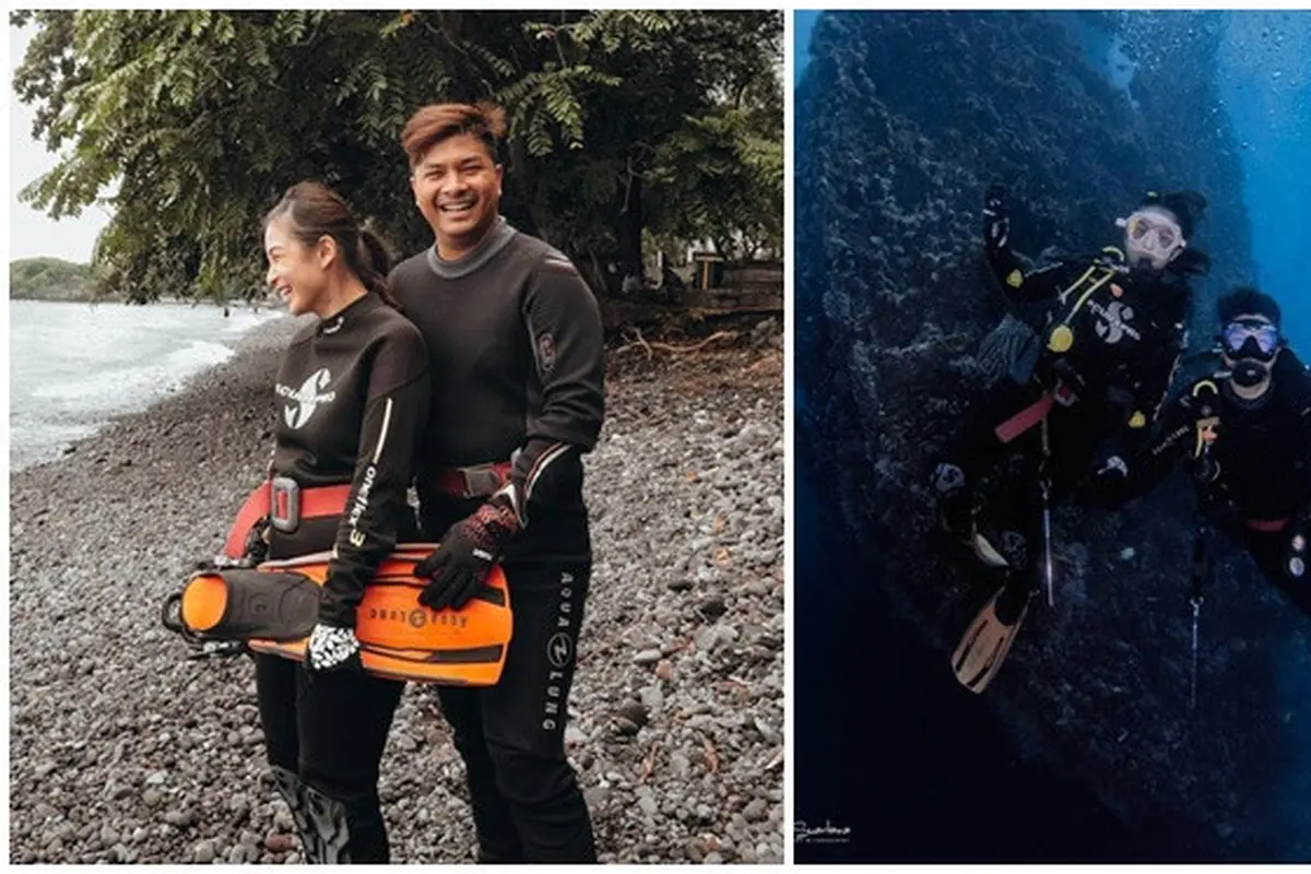 6 Potret Glenn Alinskie dan Chelsea Olivia Diving Bareng, Kenang Momen 12 Tahun Lalu