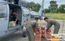TNI AL Kembali Kirim Logistik Bencana ke Aceh Tamiang dengan Helikopter Canggih