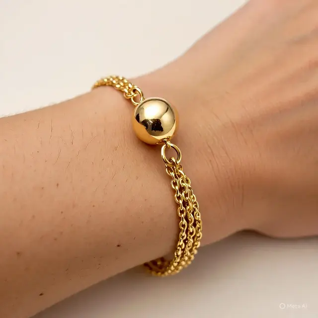 Model Gelang Emas Bola 6 Gram Terbaru