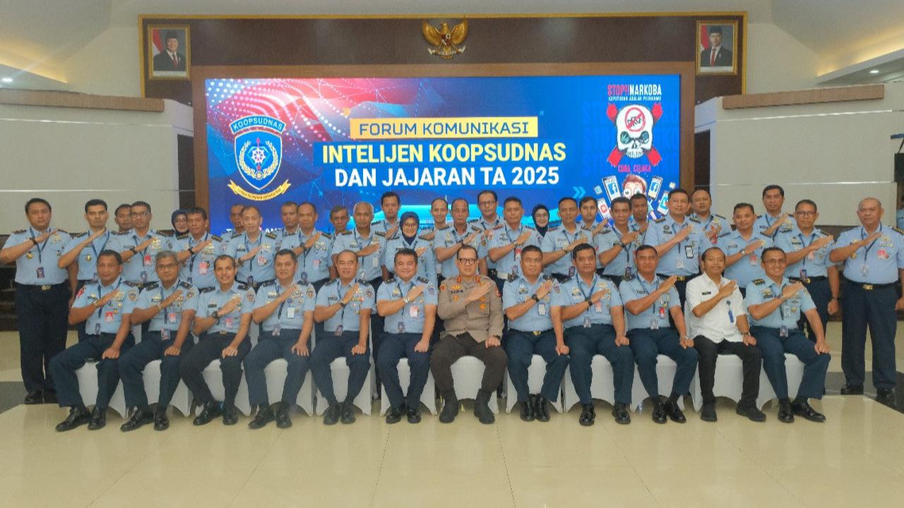 Koopsudnas TNI AU Ingatkan Jajaran Terkait Etika Bermedsos dan Bahayanya Penyebaran Narkoba