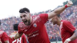 1. Marko Simic (Striker) – Mesin gol Macan Kemayoran ini adalah top scorer sementara di Piala Presiden 2018 dengan torehan sembilan gol. Kemampuan duel udara dan tendangan akuratnya siap merobek jala gawang Bali United. (Bola.com/M Iqbal Ichsan)