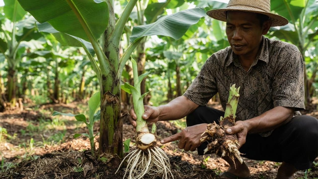 Cara Memilih Pohon Pisang yang Produktif
