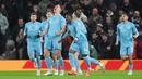 Nottingham Forest sukses mengalahkan MU untuk kali pertama di Old Trafford dalam kurun waktu 30 tahun. (Martin Rickett/PA via AP)