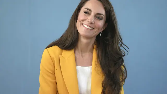 Kate Middleton. (AP Photo/Kin Cheung, pool)