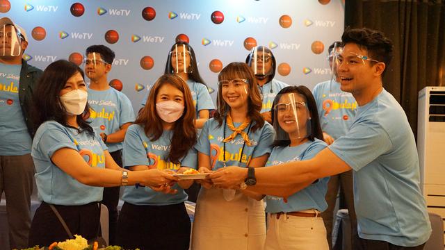 Fero Walandouw dalam jumpa pers serial 9 Bulan. (Foto: Dok. Koleksi Pribadi WeTV)