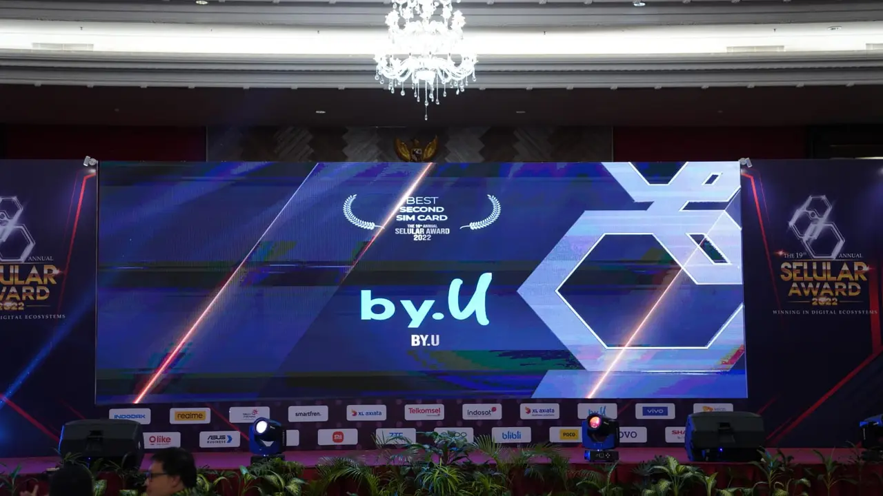 Provider digital by.U mengantongi 3 penghargaan pada ajang Selular Award 2022,
