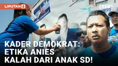 Baliho Anies di Pasuruan Dicoreti Kader Demokrat