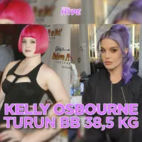 Kelly Osbourne Turun 38,5 Kg Setelah Operasi Pengecilan Lambung