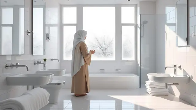 niat dan cara mandi wajib