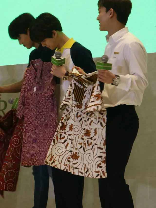 Kai, Suho, dan Chen EXO (Rahmi Akbar Safitri/ Kapanlagi.com)