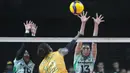 Hasil tersebut membuat mereka mengantongi delapan kemenangan dari sebelas laga dan sudah memastikan tampil di babak final four. (Dok. PBVSI)
