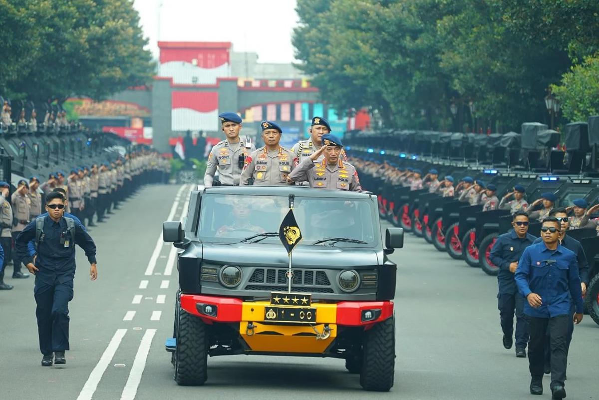 FOTO: Kapolri Buka Rakernis Brimob 2026 Tekankan Kesiapan Tugas