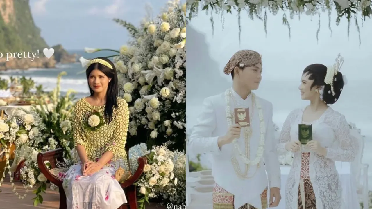 Tri Suaka dan Nabila Maharani Menikah