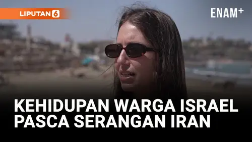 VIDEO: Warga Israel Kembali Beraktivitas Normal Pasca Serangan Iran