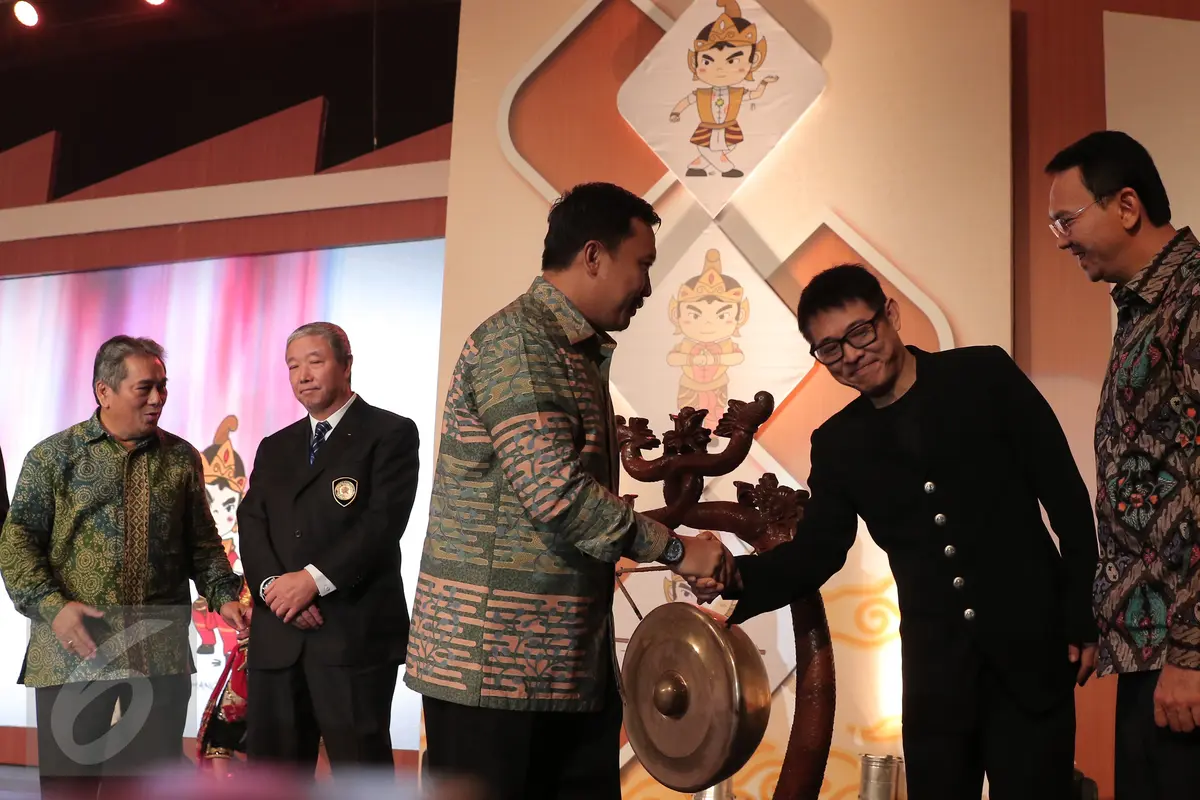 20151113-Jet Li Beserta Mempora Buka Kejuaraan Dunia Wushu ke-13 di Jakarta