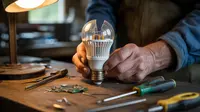 Cara Memperbaiki Lampu LED Mati Total Tanpa Solder, Mudah untuk Pemula