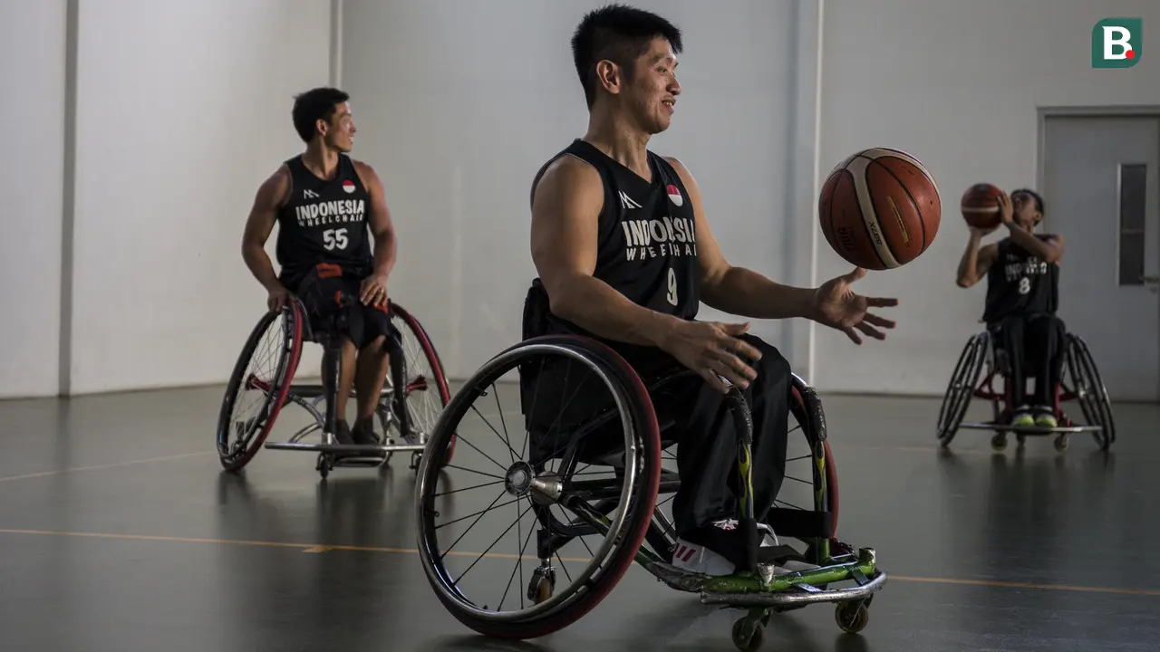 Latihan Basket Kursi Roda, Asian Para Games 2018