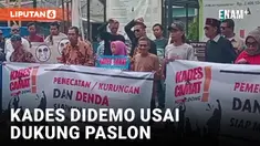 Tidak Netral Dukung Paslon, Kades di Banten Didemo Warga