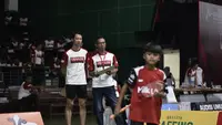 Tim Pencari Bakat Audisi Umum PB Djarum 2023 mulai mengantongi sejumlah nama yang akan meraih Super Tiket pilihan. (dok. Megapro Communications for PB Djarum)