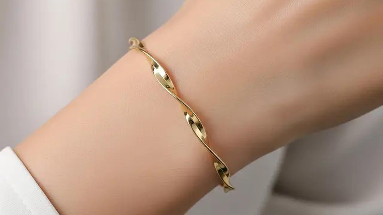 7 Model Gelang Emas Tanpa Ukiran yang Elegan, Simpel namun Tetap Berkelas