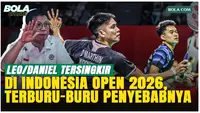 Leo Akui Terlalu Terburu-buru, Langkah di Indonesia Open 2026 Terhenti di Babak Pertama