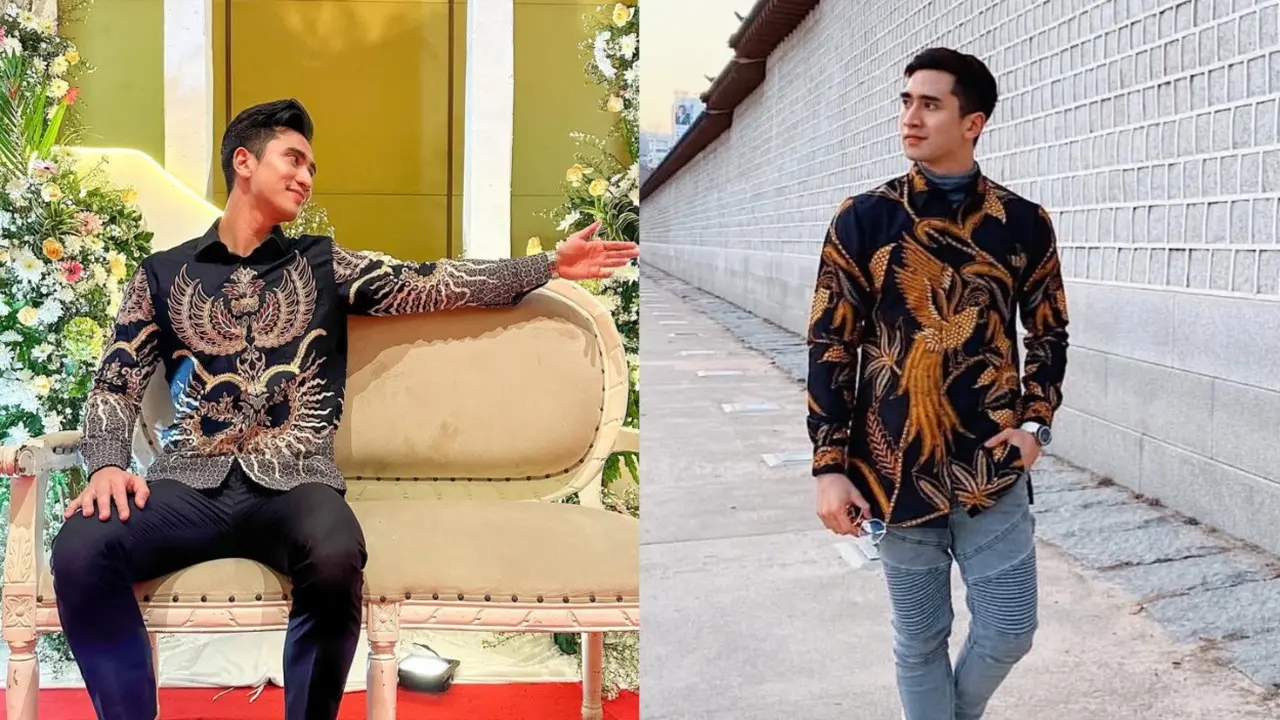 6 Model Batik Verrell Bramasta/Instagram @bramastavrl