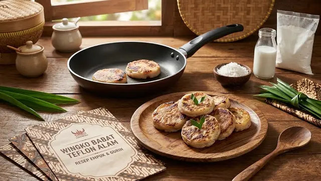 Resep Wingko Babat Teflon/AI Generated