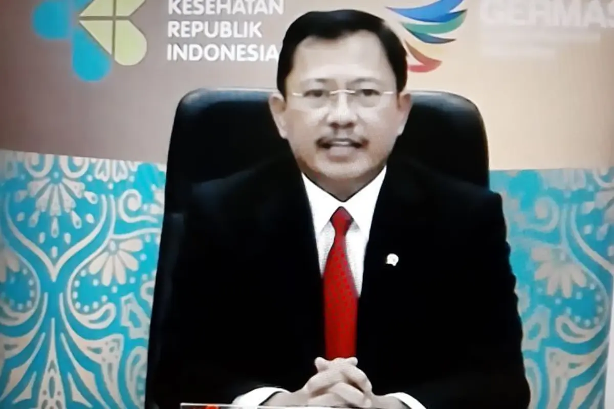 Menkes Terawan Agus Putranto berbagi cerita dalam forum yang digelar Organisasi Kesehatan Dunia (WHO).