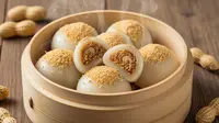 Resep Mochi Kukus Isi Kacang Tanah yang Lembut dan Kenyal, Dijamin Nagih