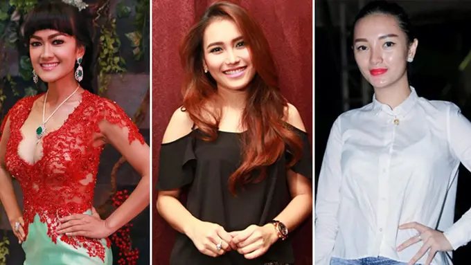 [Bintang] Trio Cecepu; Ayu Ting Ting, Julia Perez dan Zaskia Gotik