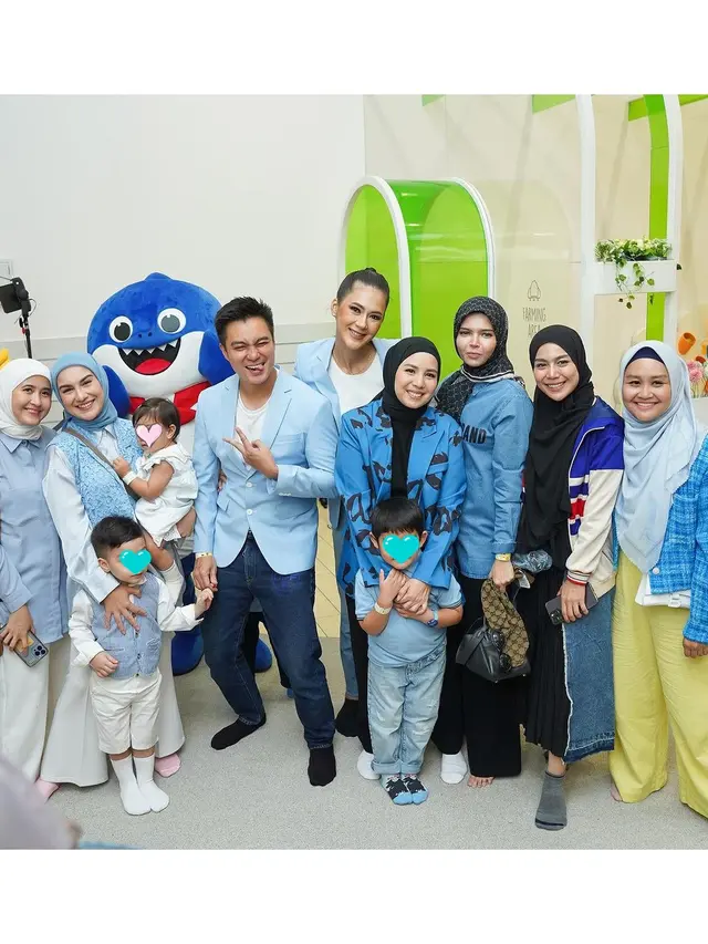 Tak Ikut Jemput Ammar Zoni, Ini 6 Potret Irish Bella Hadiri Ultah Anak Baim Wong