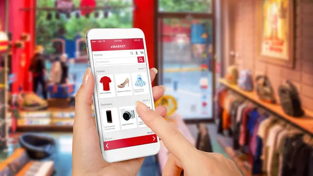Ilustrasi belanja online