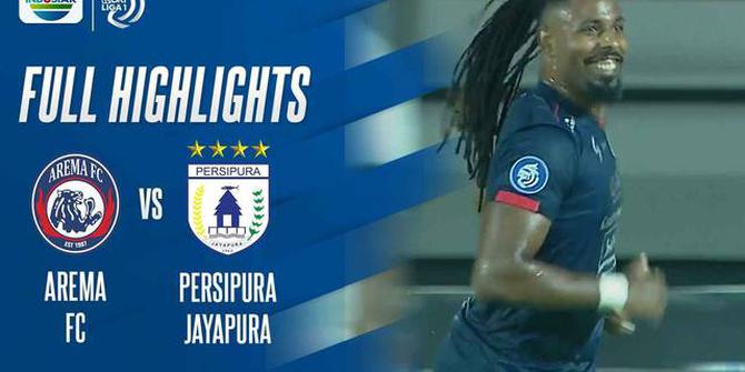 VIDEO: Arema FC Menang Tipis atas Persipura Jayapura di BRI Liga 1 Berkat Gol Carlos Fortes