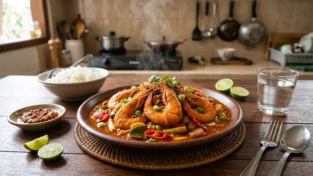 Udang Saus Padang