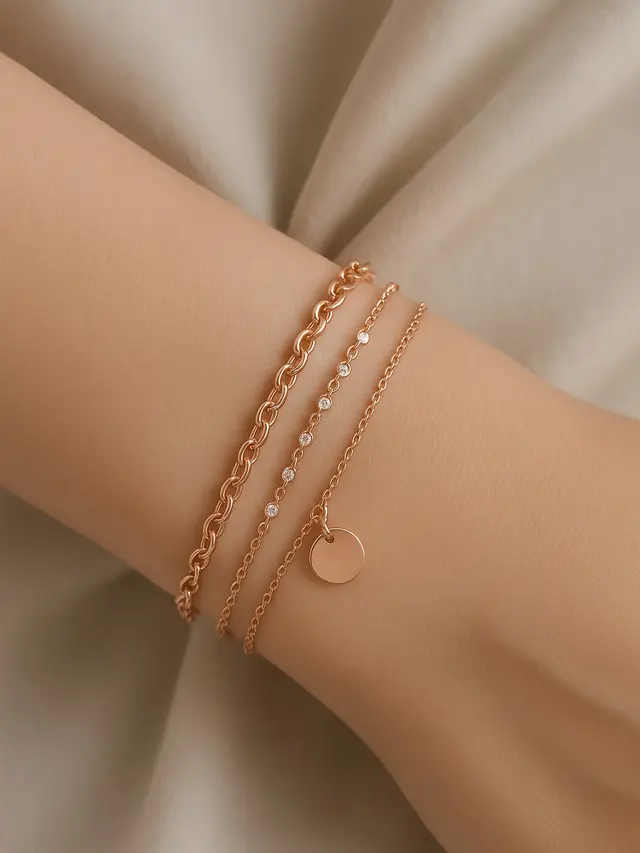 Tren Gelang Rose Gold Asli yang Sedang Digemari (Foto: ChatGPT)