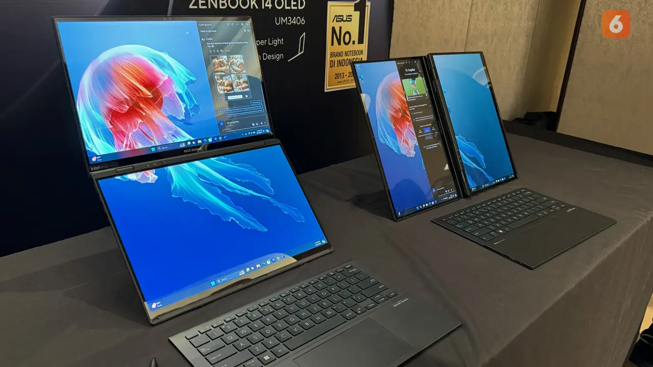 Asus Hadirkan ZenBook Duo Ultra 9, Cek Spesifikasi Laptop Dua Layar dan dan Harganya di Indonesia?